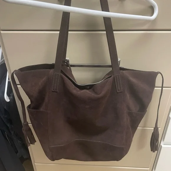 Michael Kors Ashbury XL Tote - brown suede - Picture 2 of 6